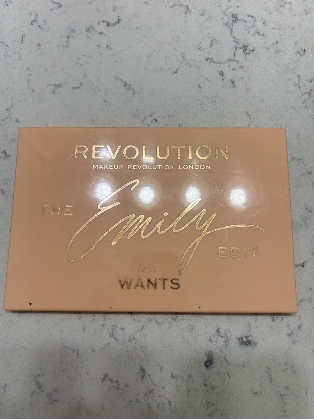 Makeup Revolution Emily Edit Eyeshadow Palette - Peach Nude